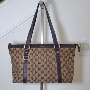Vintage Gucci Brown Tote